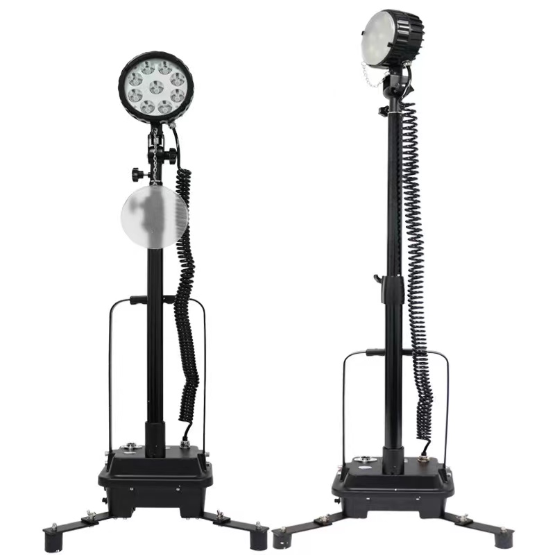 RDZM 充电型照明工作灯 GAD515 移动LED强光升降照明探照灯 套