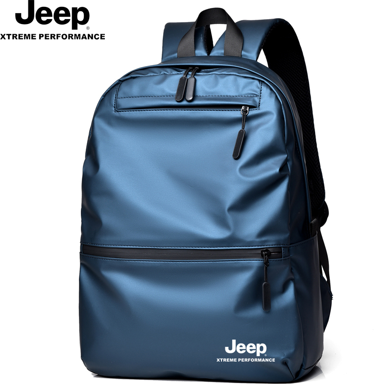 jeep背包商务休闲双肩包男女大容量平板电脑包防水旅行包通勤书包p24
