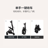 HBR虎贝尔S1PRO经典系列婴儿车轻便折叠宝宝可坐可躺婴儿推车