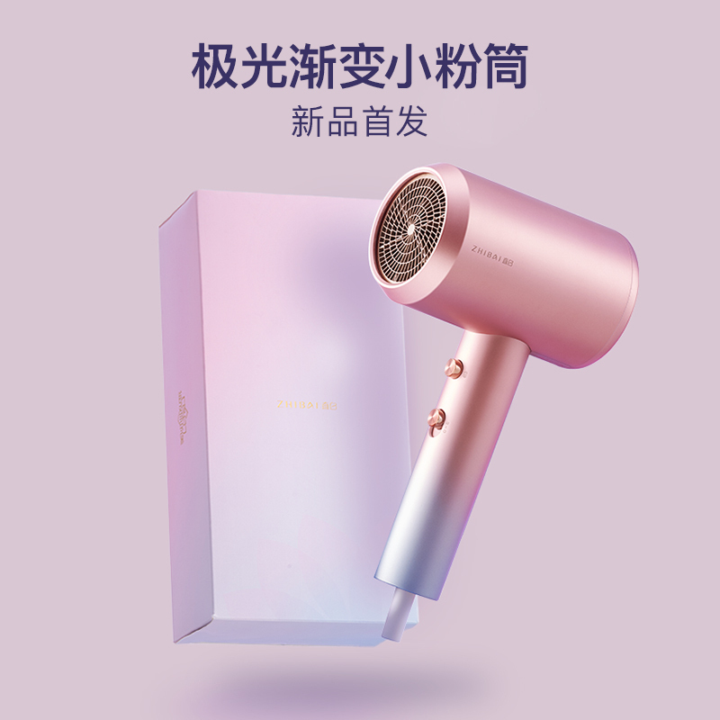 直白吹风机家用电吹风筒负离子护发大功率冷热风理发店速干电吹风HL345