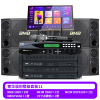 日本BMB 2000家庭ktv音响套装影院全套家用卡拉OK功放音箱组合专业会议室舞台酒吧大功率k歌设备