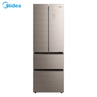 美的/Midea 325升 法式多门家用冰箱 温湿精控 铂金净味 一级变频 BCD-325WTGPM 凌波金