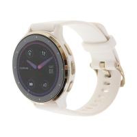 Garmin运动智能GPS手表户外跑步骑行防水天续航AMOLED触屏钛石玻璃 Ivory