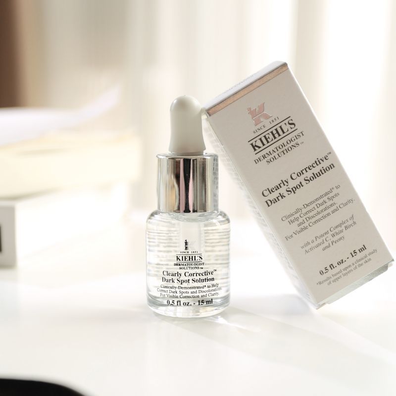 科颜氏安白瓶淡斑VC精华液 美白去黄提亮 改善暗沉 15ml高清大图