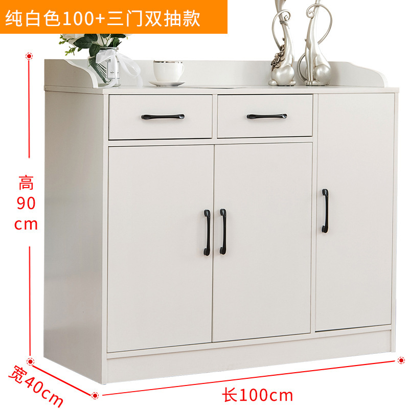 攸形木质茶水柜100*40*90cm台高清大图