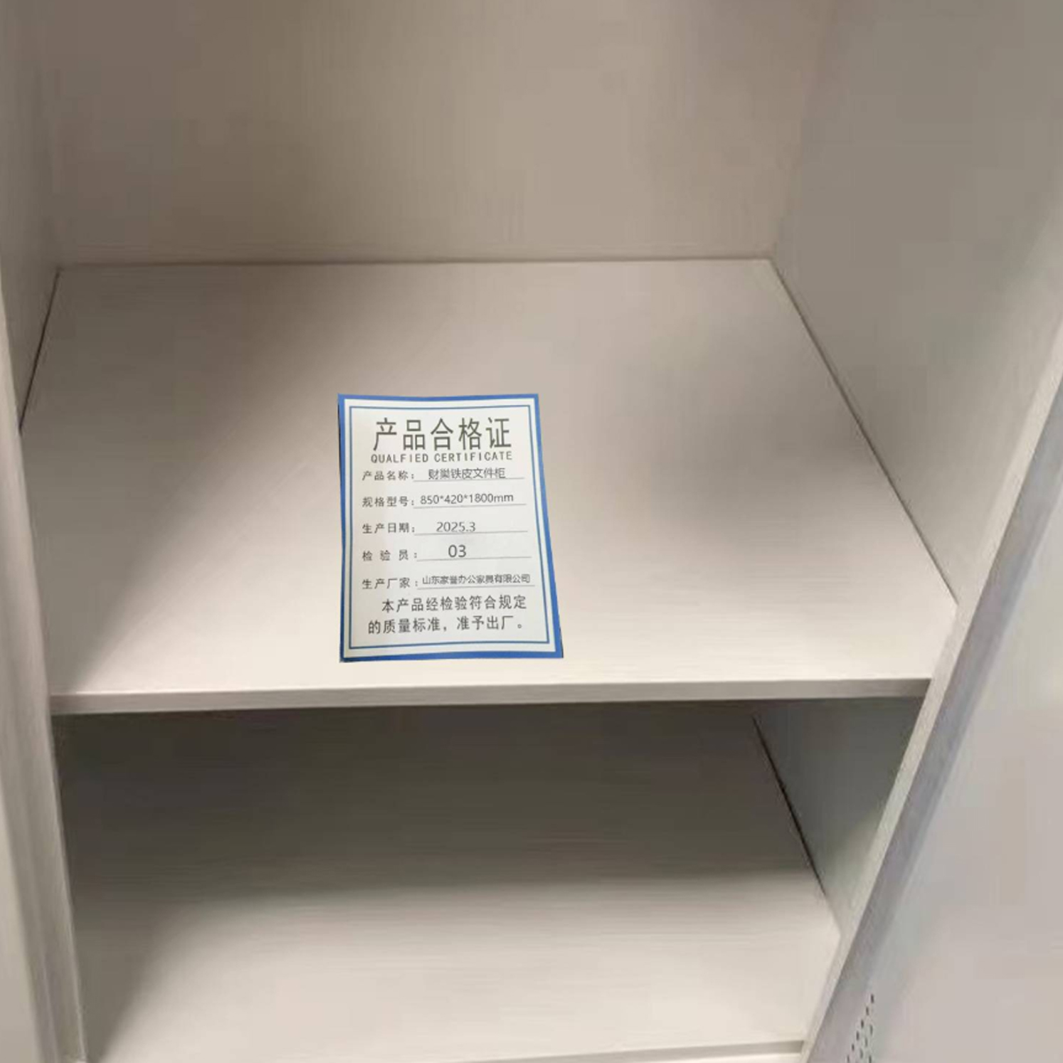 财巢 铁皮文件柜 850*420*1800mm /台高清大图