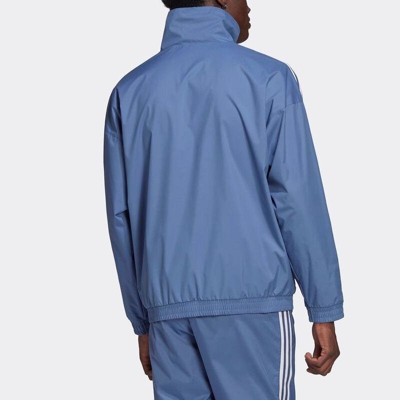 阿迪达斯 外套男三叶草运动服休闲连帽梭织夹克 JM2715 D高清大图