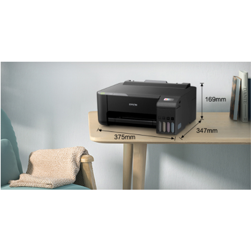爱普生(EPSON) L1218 墨仓式 彩色喷墨学生家庭办公照片文档试卷作业打印机4全新彩色单功能打印机 L1118 L1119升级款 套餐3高清大图