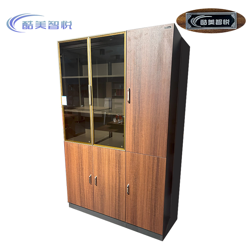 酷美智悦 三门书柜 2000×400×2000mm铝框 KM-JZ155 个