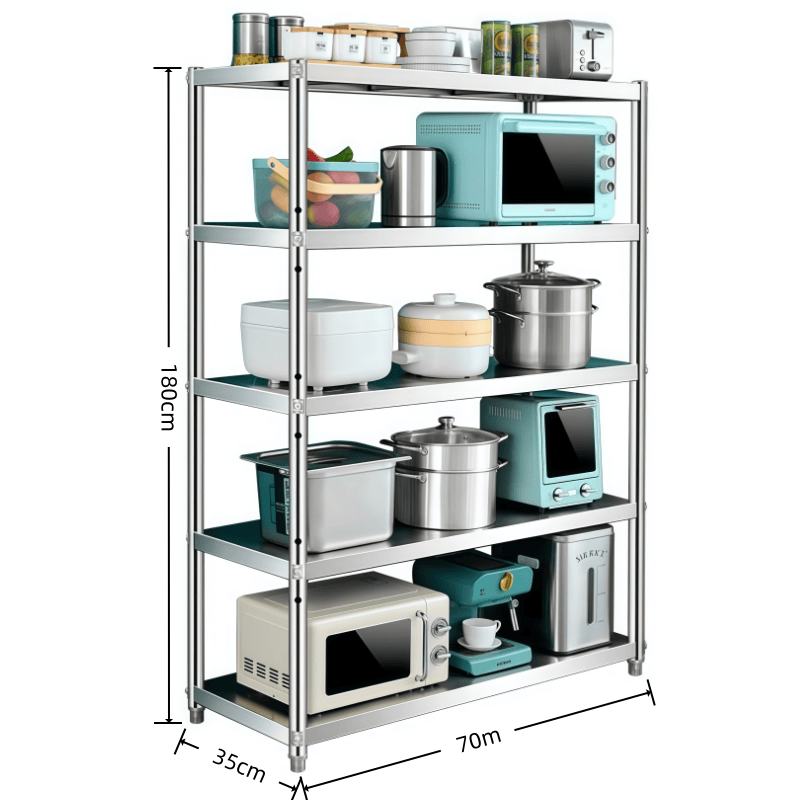鑫木樽置物架70*35*180cm个高清大图
