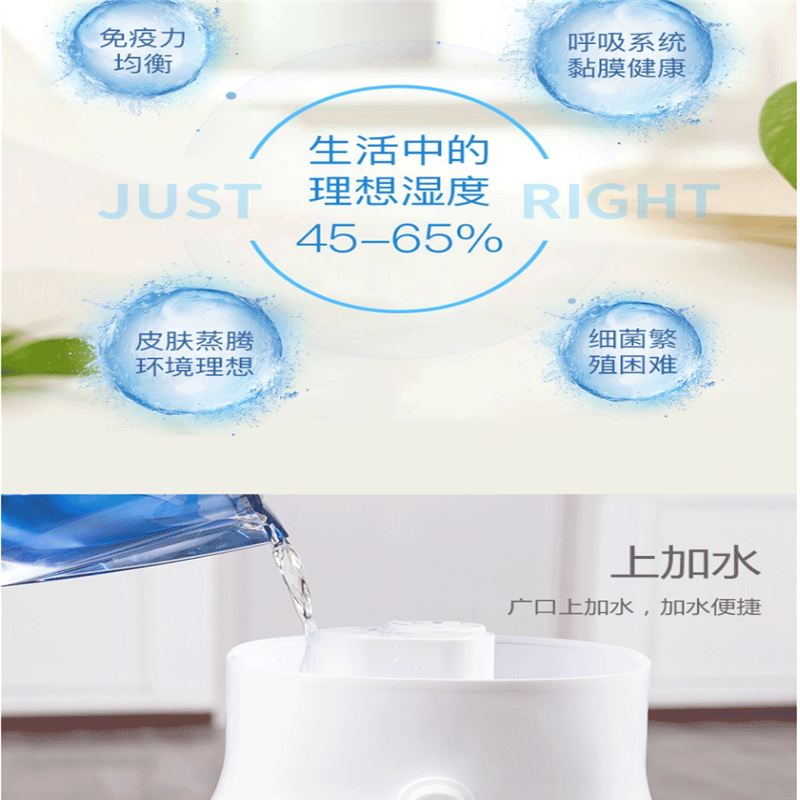 西屋(WESTINGHOUSE)西屋加湿器WHT-2560L高清大图