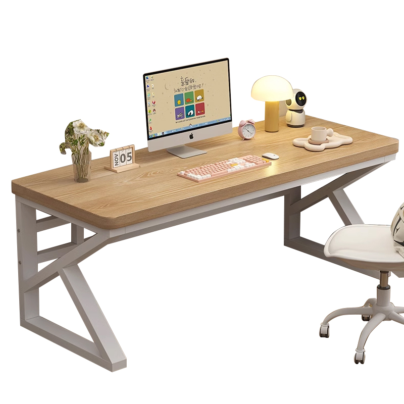 中豫鑫泽ZYXZ5040231 实木电脑桌台式书桌卧室家用办公桌 1.6米原木色