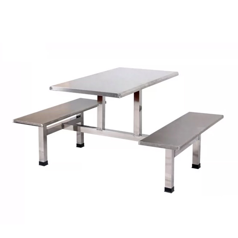 合祥源 连体餐桌椅组合 1100*600*750mm QX-CZ20 单位:张高清大图