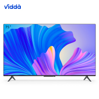 海信Vidda 75英寸 4K超清巨幕全面屏 MEMC 2+16G 智能语音 75V1F-S液晶平板电视