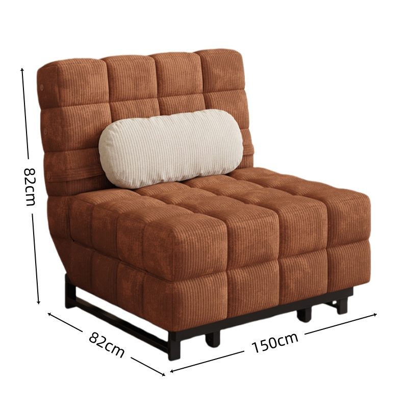 芙首泰折叠沙发150*82*82cm张高清大图