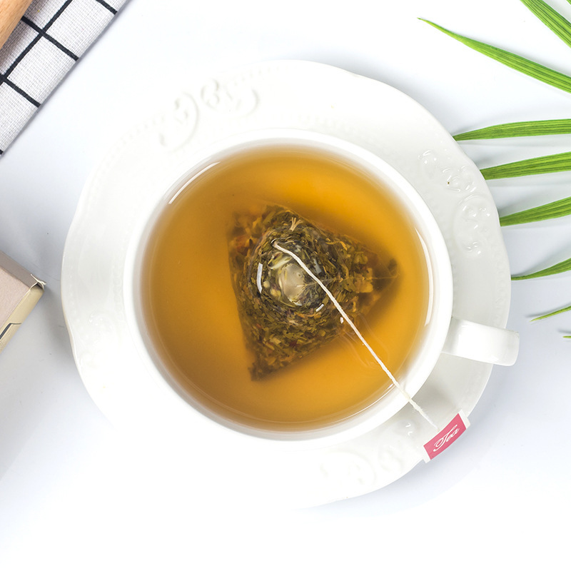 雅丽百花缘 葛根玖甘茶150g 盒装 盒装绿茶橘皮组合花茶 百合 绿茶 枳椇子 甘草 橘皮 山楂八宝茶 甘草茶 花茶