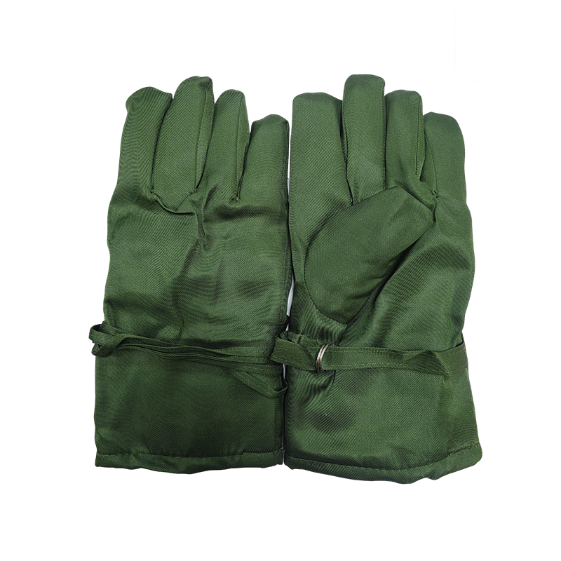 新动力火车 羊皮手套 绿色 副高清大图