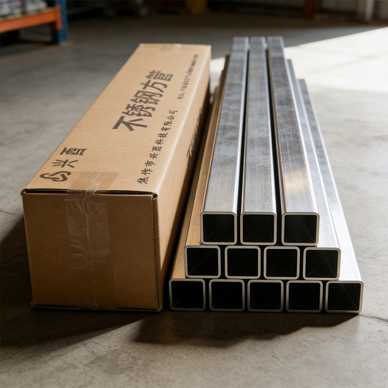 兴酉 不锈钢装饰方管 25*25mm 千克高清大图