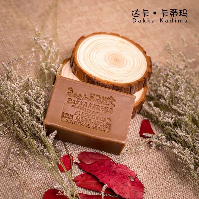 天然橄榄檀香皂 DAKKA KADIMA/达卡卡蒂玛 叙利亚进口 手工皂 深层清洁 适用各种肤质 150克