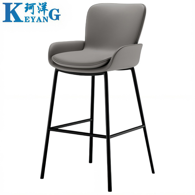 珂洋 高脚椅 75cm(灰色) 把高清大图