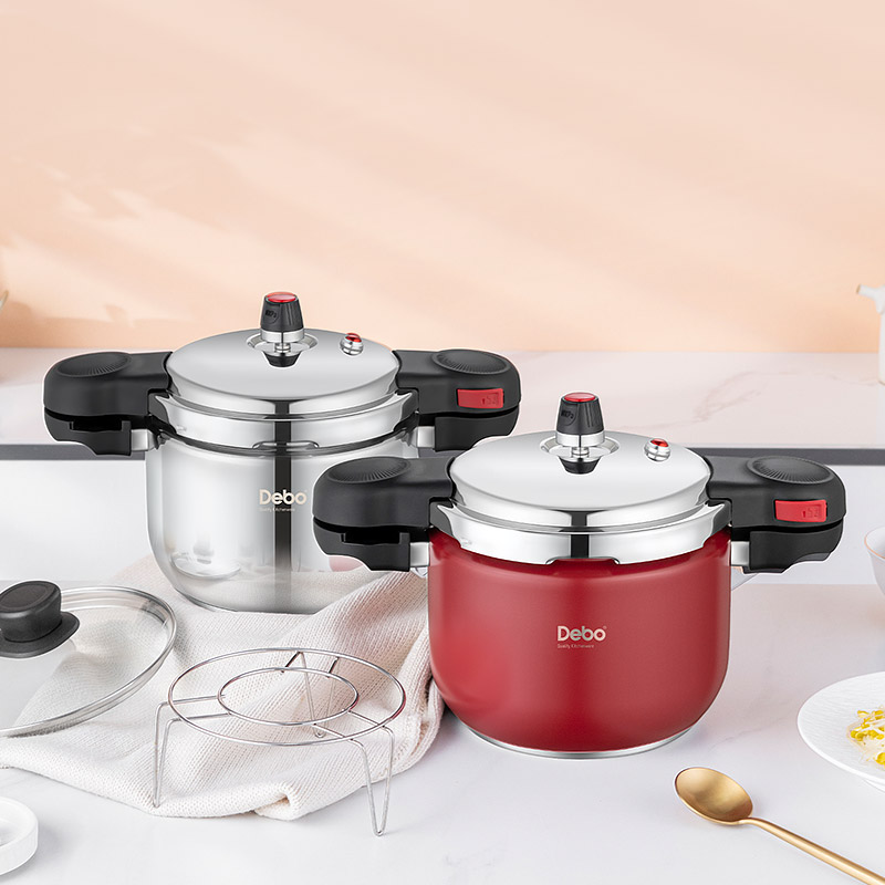 Debo德铂 罗德尔高压锅DEP-823 4L随机颜色
