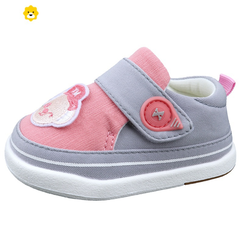 喻娄婴儿学步鞋男幼儿防滑软底单鞋女宝宝布鞋子春秋稳底小童鞋