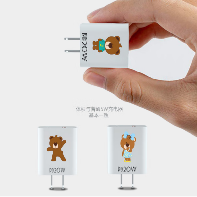 LOOMOO乐默 PD快充适配器 LCC-331 白色 货期1周高清大图