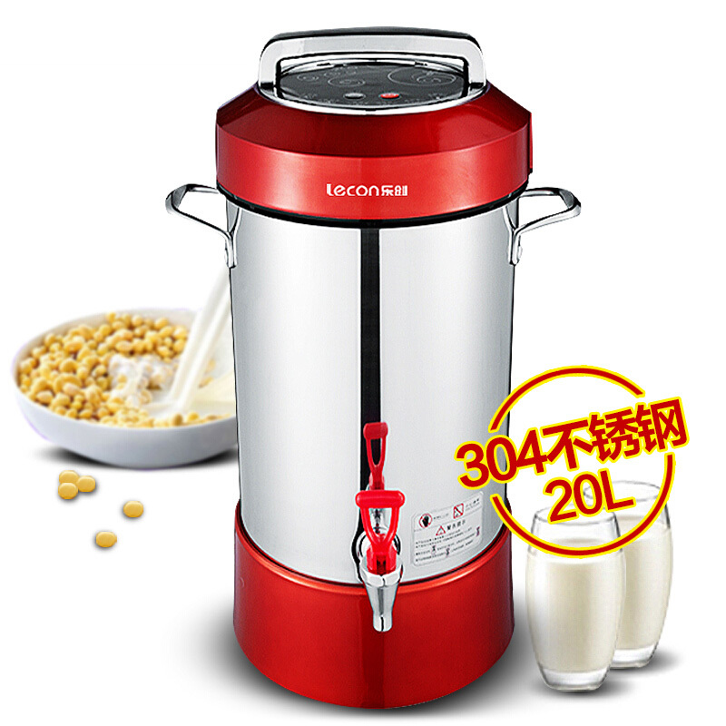 乐创 (lecon) 全钢商用豆浆机18-20L LC-D25H20
