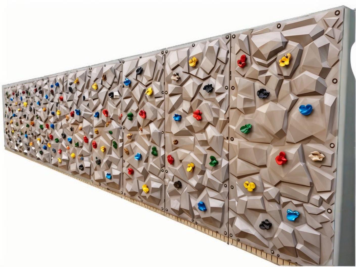 户外攀岩墙15米×2.2米(可定制)高清大图