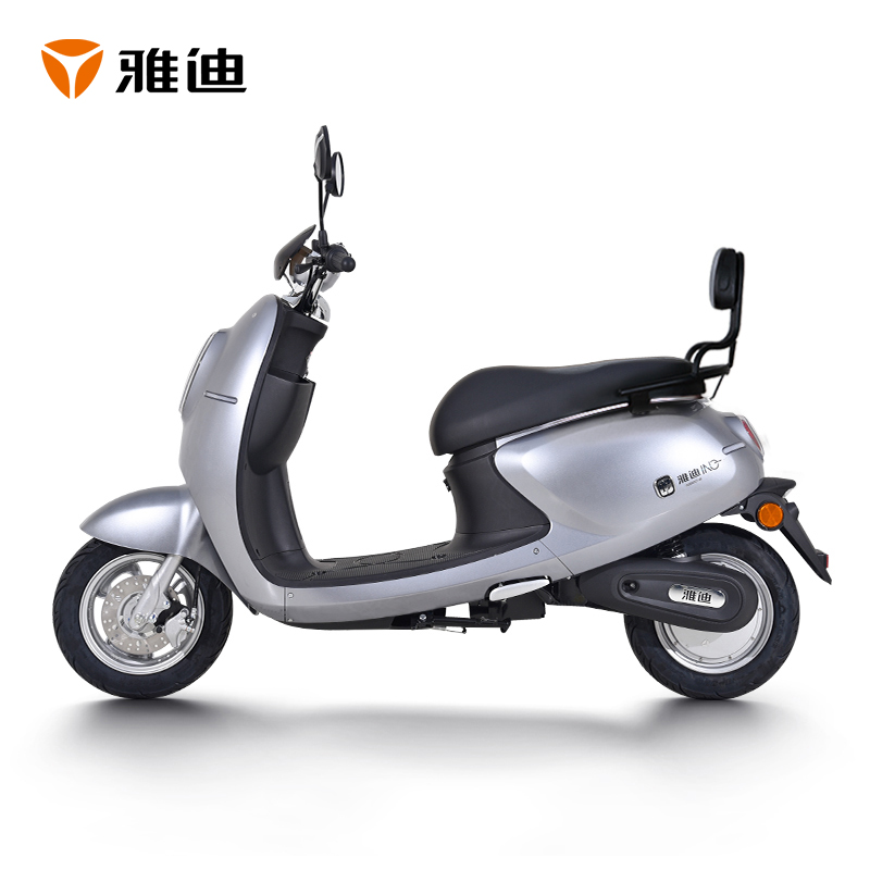 雅迪yadea新款电动车米迪高能石墨烯20ah时尚小龟王代步车电动轻便