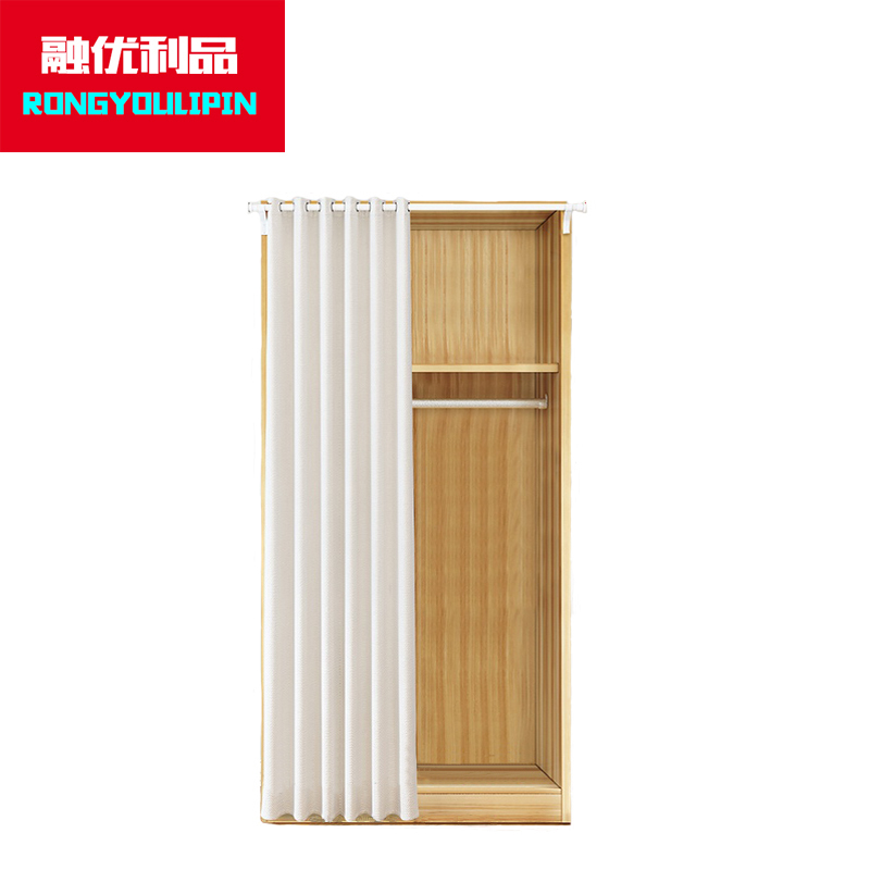融优利品板制简易衣柜800*400*1800衣帽柜