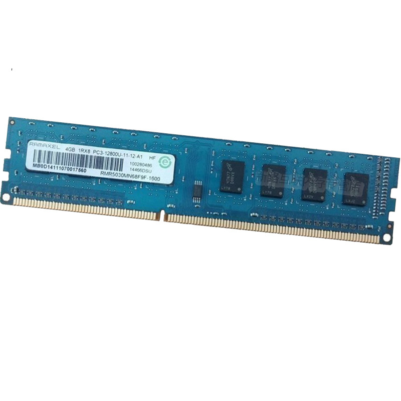 联想 hp记忆科技(Ramaxel)4G DDR3 1600台式机内存条 PC3-12800U