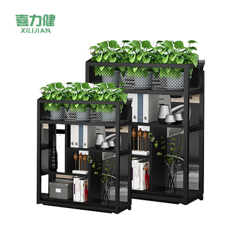 喜力健 铁艺花架 黑色板黑架-120CM 个高清大图
