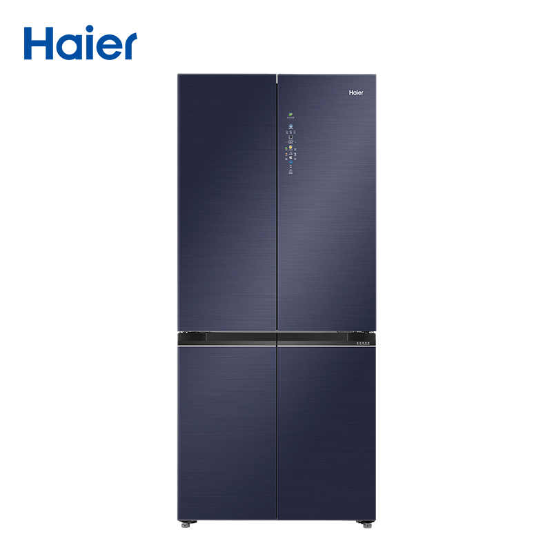 海尔(Haier)505升十字对开门超薄冰箱 零距离嵌入 阻氧干湿分储 全变温空间 BCD-505WGHTD14B5U1