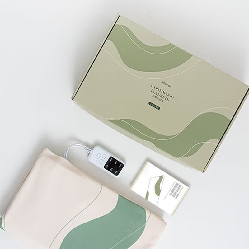 SOIKOI司崎库艾灸家用多功能全身电热艾绒毯电热毯 全身电热艾绒毯 SK-P016 个