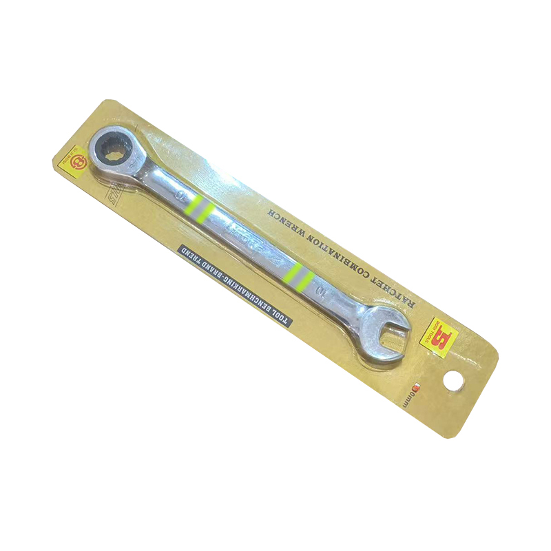 波斯(BOSI) 荧光系列精品棘轮两用扳手 10mm 把高清大图
