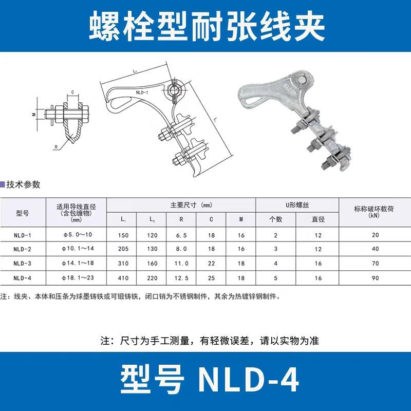 WJ NLD-4 耐张线夹个