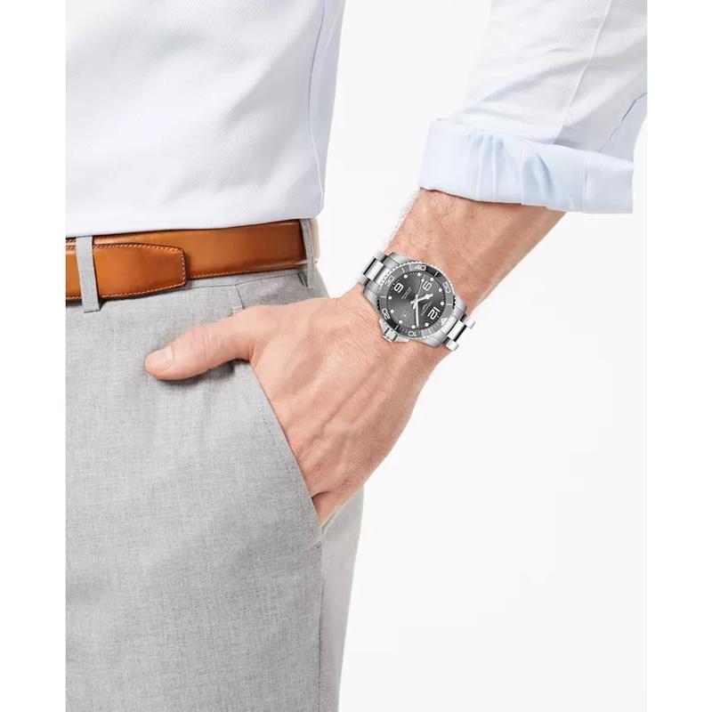 LONGINES浪琴男士Men’s Swiss Automatic HydroConquest Stainl表
