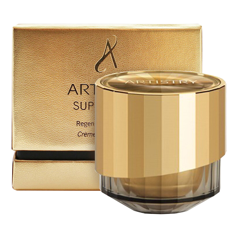 美国安利amway雅姿金粹焕能乳霜雅姿黄金时光面霜50ml瓶紧肤淡皱修护