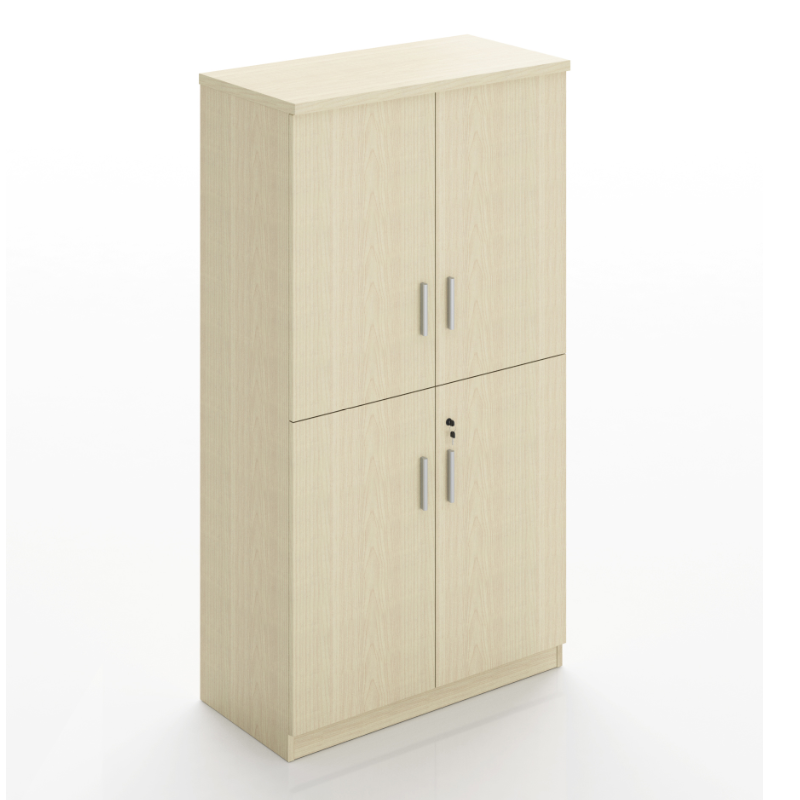 名美zsyg580更衣柜储物收纳实木更衣柜木纹挂衣四门柜木纹色