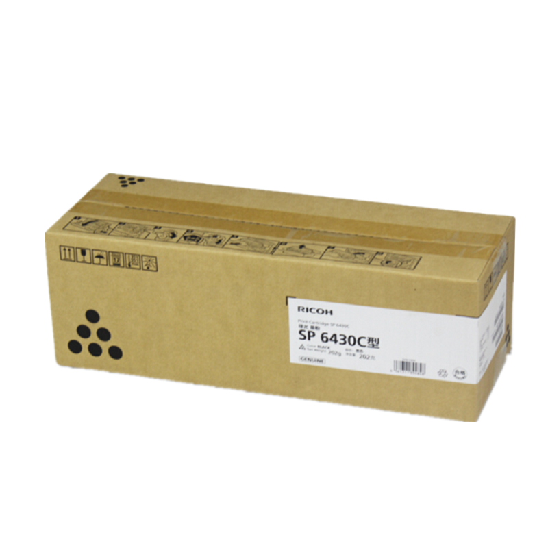 理光(RICOH) SP 6430C型 黑色墨粉盒(适用机型 SP6430DN)