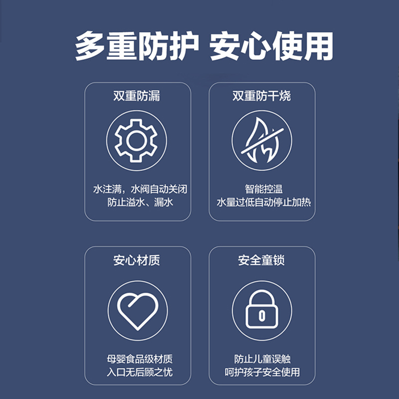 老板(ROBAM) 净水器伴侣 管线机GX05灰色壁挂式温热两用 温热一体 速热饮水机 即热直饮管线机高清大图