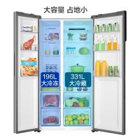 海尔BCD-527WDPC 冰箱双门对开门风冷无霜变频家用嵌入式超薄两门