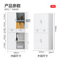 中伟（ZHONGWEI）中二抽铁门文件柜资料柜办公室资料柜钢制铁皮柜档案柜