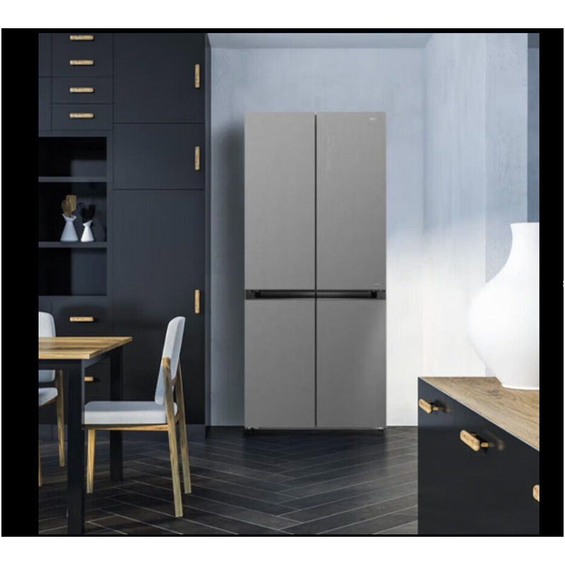 美菱(MELNG) BCD-507WP9BTZX 十字对开门 507升 1级能效 钢化玻璃面板 双循环净味变频冰箱高清大图