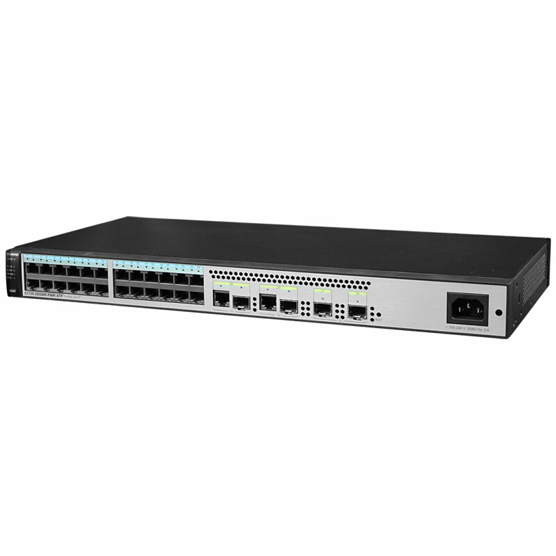华为 HUAWEI S1720-28GWR-PWR-4TP 24口全千兆智能网管交换机 企业级 POE供电交换机