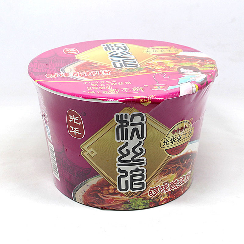 今麦郎光华粉丝馆够味酸辣粉桶装方便速食桶装宿舍夜宵视频