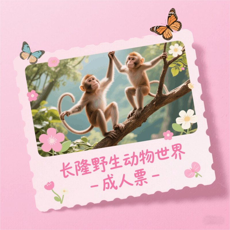 长隆野生动物世界-成人票图片