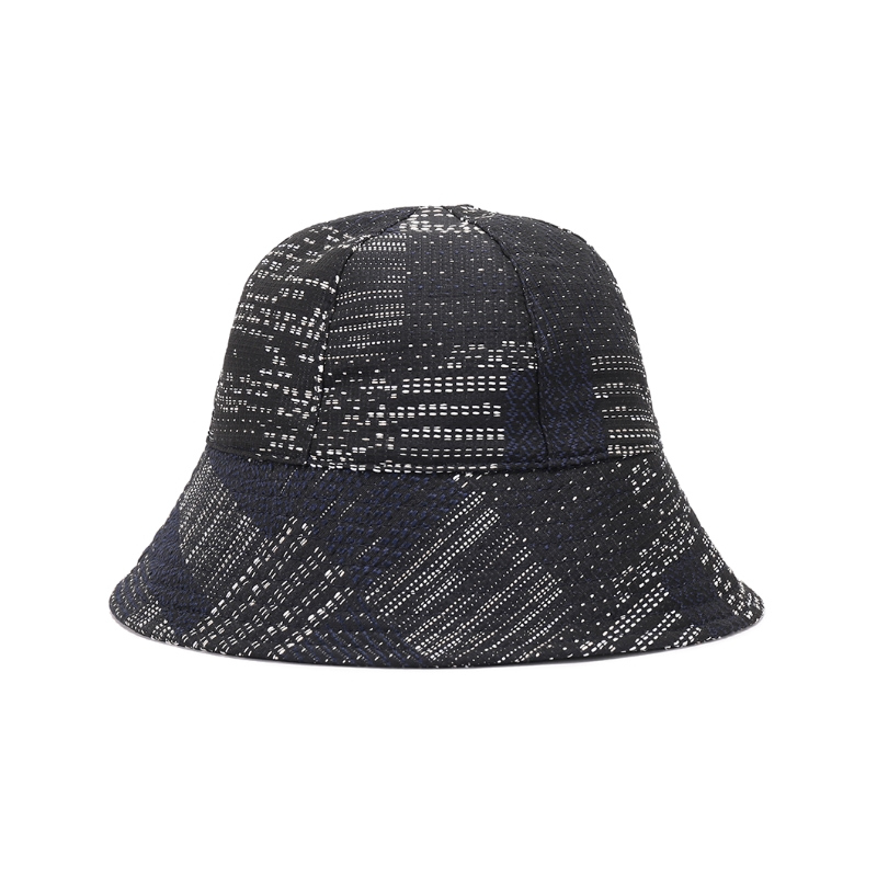 阿玛尼 emporio armani 男士拼接提花渔夫帽627182 3r532