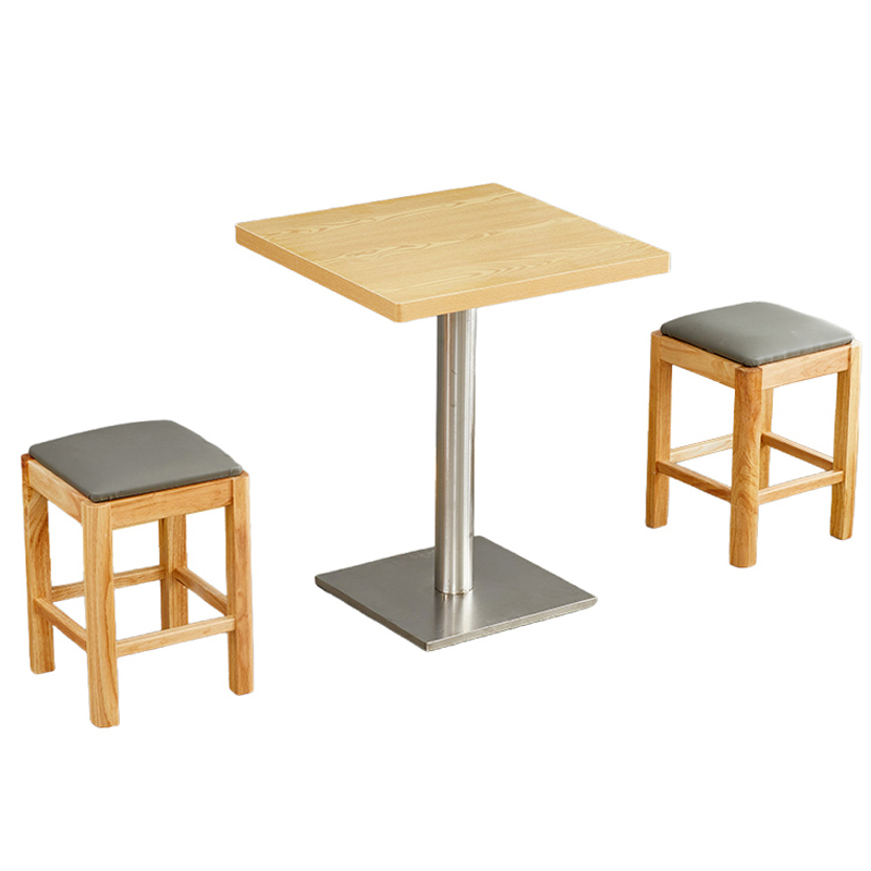 烁恒餐桌一桌二凳套高清大图